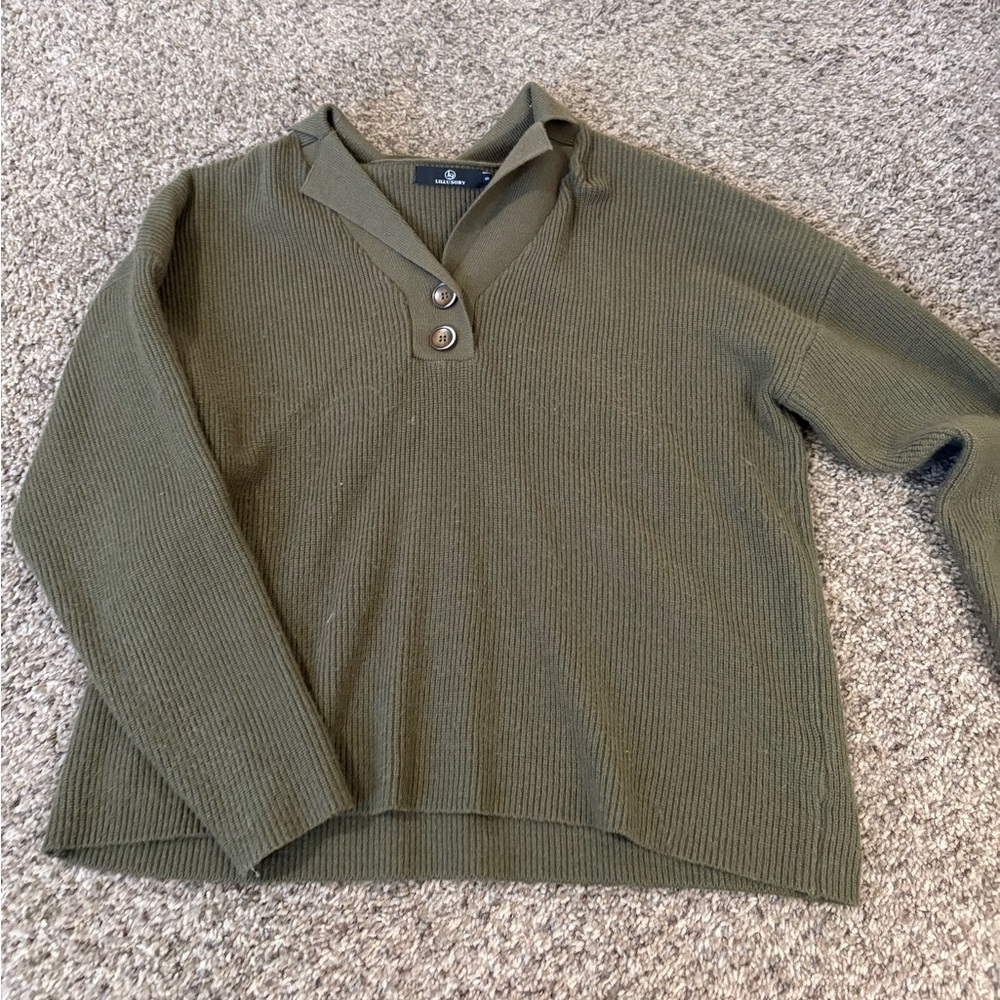 Olive Green Women’s Sweater